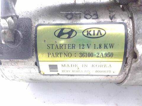Foto 2ª: Motor de Arranque Kia Optima 1.7 CRDI [D4FD] (2015)