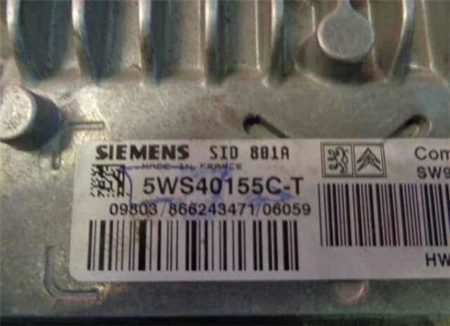 Centralita Motor ECU Peugeot Partner 2.0 HDI