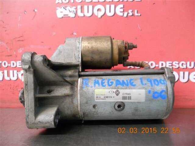 Foto 1ª: Motor de Arranque Renault Megane 1.9 CONFORT AUTHENTIQUE [1.9 LTR. - 88 KW DCI DIESEL] II CLASSIC BERLINA (2003-_) [F9QB800]