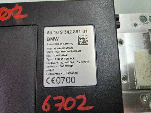 Foto 2ª: Centralita Motor ECU Bmw Serie 4 418 420D M SPORT COUPE 190CV 140KW [N47D20C] (2014)