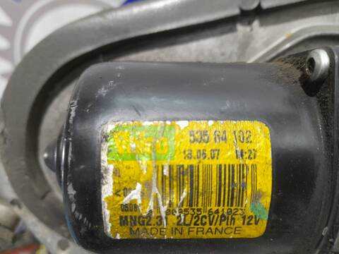 Foto 3ª: Motor Limpia Delantero Renault Laguna 1.9 DCI DIESEL FAP 131CV 96KW [D/ F9Q 17] (2007)