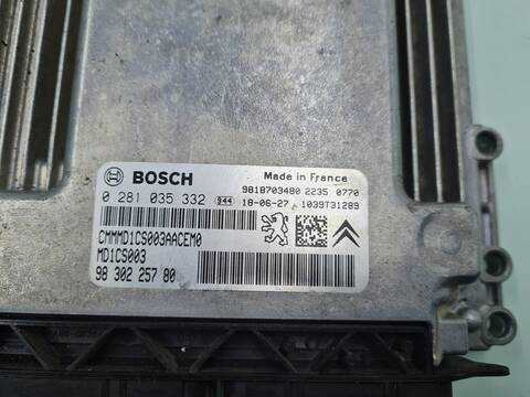 Foto 2ª: Centralita Motor ECU Citroen Berlingo FEEL M 102CV 75KW [YH01] (2018)
