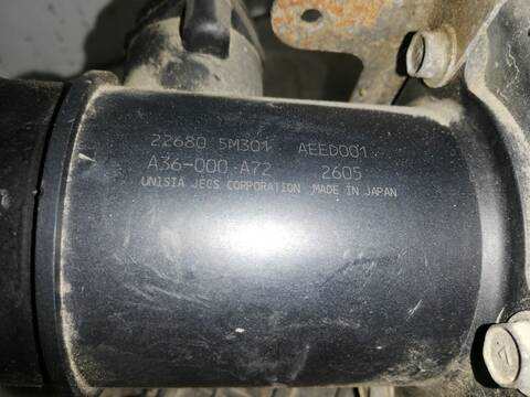 Foto 2ª: Caudalimetro Nissan X-Trail YD22 T30) (2002)