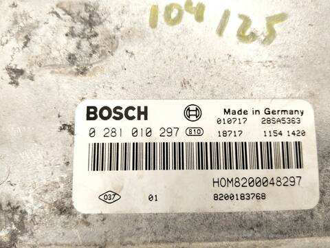 Foto 3ª: Centralita Motor ECU Renault Laguna AUTHENTIQUE 1 DCI DIESEL 120CV (2001)