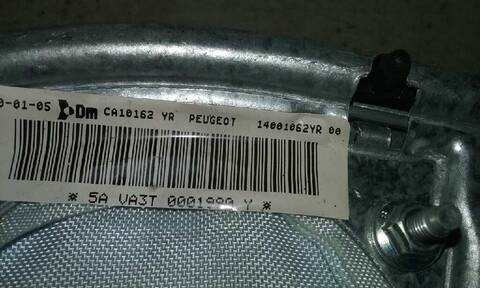 Foto 3ª: Airbag Delantero Izquierdo Peugeot 807 2.2 HDI FAP CAT 4HW) 128CV 94KW [4HXDW12TED4FAP] (2002)