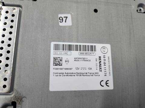 Foto 2ª: Sistema Audio Radio CD Renault Captur S-EDITION 118CV 87KW [H5F412] (2018)