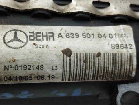 Foto 4ª: Radiador Motor Mercedes Vito 111 CDI COMPACTO 639.601) 109CV 80KW CAJA CERRADA [646982] (2005)