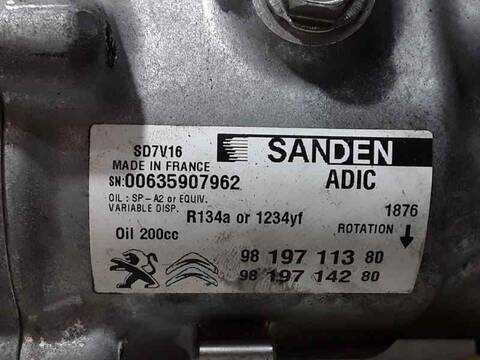 Foto 3ª: Compresor Aire Acondicionado Peugeot Boxer 335 L3 BLUEHDI 130 CARGO EDITION MIT LADEBORDWAND 130CV 96KW CAJA CERRADA [AH03] (2019)