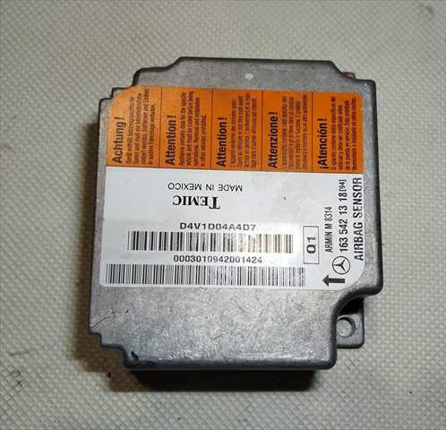 Centralita Airbag Mercedes Clase ML 270 2.7 CDI 5P ( SERIE 163 )