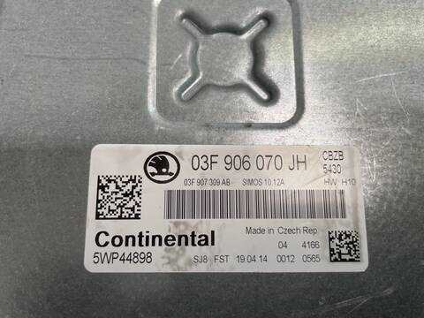 Foto 2ª: Centralita Motor ECU Skoda Yeti ACTIVE 105CV 77KW [CBZB] (2014)
