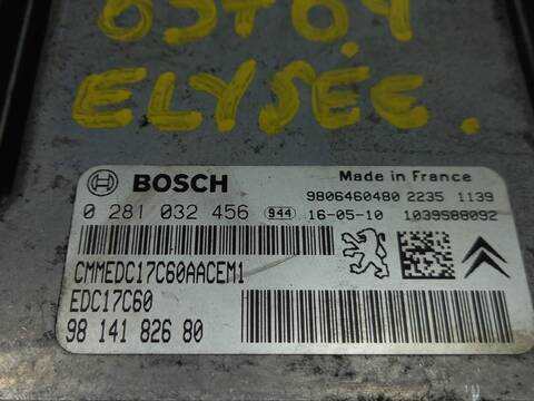 Foto 3ª: Centralita Motor ECU Citroen C Elysee BH02 (2016)