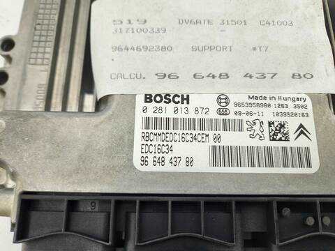 Foto 2ª: Centralita Motor ECU Peugeot 308 SPORT 90CV 66KW [9HX] (2009)