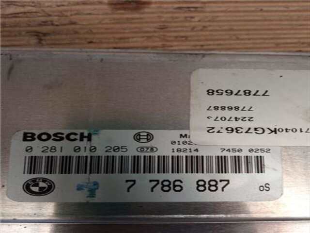 Foto 2ª: Centralita Motor ECU Bmw Serie 3 315 1.9 316I [1.9 LTR. - 77 KW CAT] [M43 B19 (19 4 E1)]