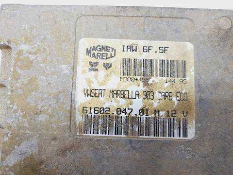 Foto 2ª: Centralita Motor ECU Seat Marbella 34CV 25KW (1995)