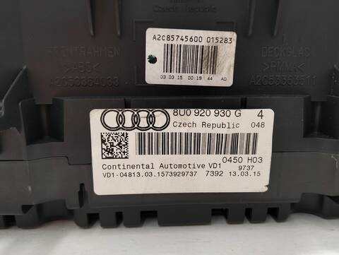 Foto 3ª: Cuadro de Instrumentos Audi Q3 2.0 16V TDI 150CV (2014)