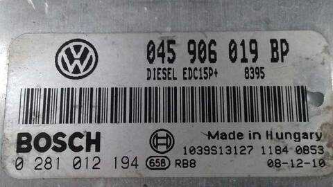 Foto 3ª: Centralita Motor ECU Volkswagen Polo MATCH 70CV 51KW [BNM] (2006)