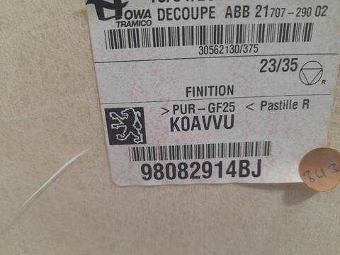 Foto 2ª: Techo Interior Peugeot Expert 1.6 BLUE-HDI FAP 95CV FURGON [BH02] (2016)