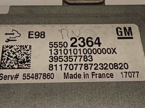 Foto 4ª: Centralita Motor ECU Opel Corsa 1.3 16V CDTI 75CV 55KW [B13DTC] (2017)