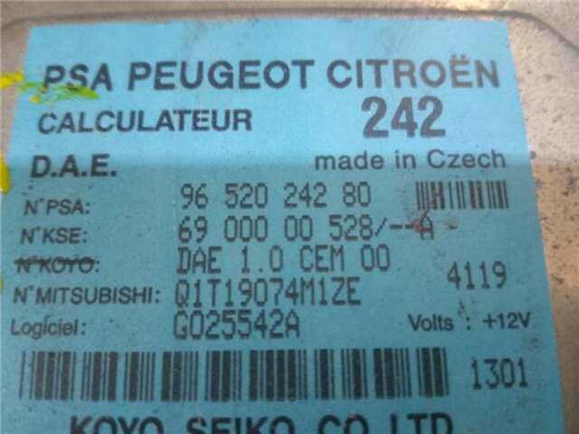 Foto 2ª: Centralita Direccion Asistida Citroen C2 1.4 [KFV (TU3JP)]