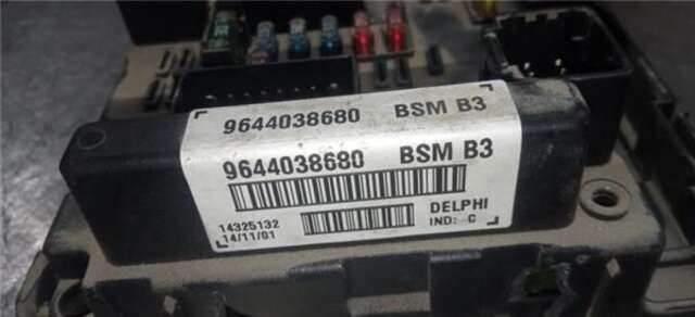 Centralita BSM Peugeot 307 1.6 BIOFLEX