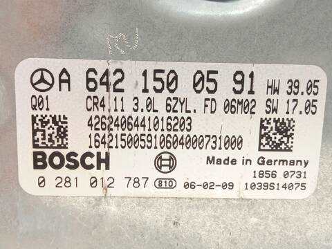 Foto 4ª: Centralita Motor ECU Mercedes Clase E 180 E 280 CDI 211.020) 190CV 140KW [642920] (2006)