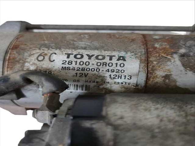 Foto 2ª: Motor de Arranque Toyota Rav4 2.2 D 4WD ALA30_ ALA30R) (2005)