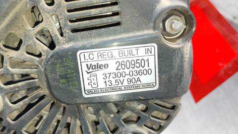 Foto 3ª: Alternador Hyundai i20 CITY S 86CV 63KW [G4LA] (2014)