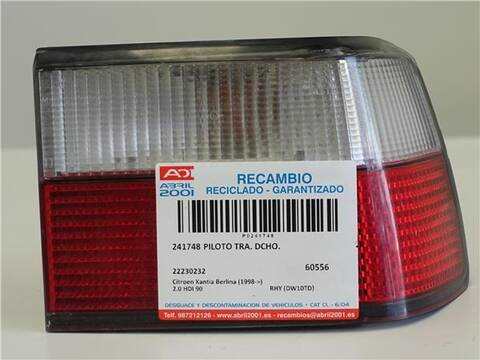 Piloto Trasero Derecho Citroen Xantia 2.0 HDI 90 BERLINA 90CV 66KW