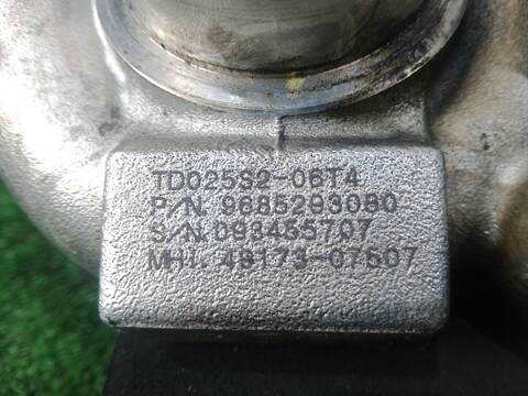 Foto 3ª: Turbocompresor Citroen Xsara 1.6 HDI PICASSO 90CV 66KW [9HX] (2009)