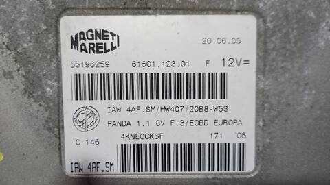 Foto 2ª: Centralita Motor ECU Fiat Panda 1.1 8V 54CV 40KW