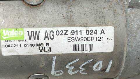 Foto 3ª: Motor de Arranque Seat Altea STYLANCE - STYLE 105CV 77KW [CAYC] (2011)