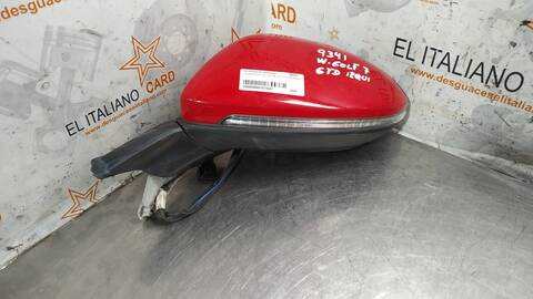 Foto 3ª: Retrovisor Izquierdo Volkswagen Golf GTD BLUEMOTION TECH. 184CV 135KW [CUN] (2013)