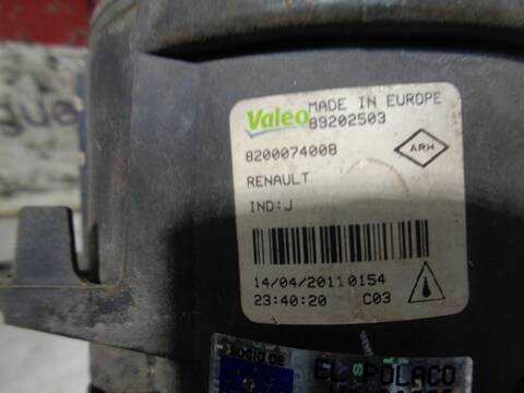 Foto 4ª: Faro Antiniebla Delantero Izquierdo Renault Fluence LIMITED 110CV 81KW [K9K J8] (2011)