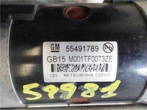 Foto 3ª: Motor de Arranque Opel Mokka 1.6 COLOR EDITION 136CV 100KW [B16DTH OPT. LVL] (2016)