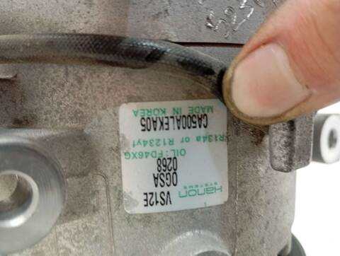 Foto 3ª: Compresor Aire Acondicionado Hyundai i20 TECNO LE 101CV 74KW [G3LC] (2020)