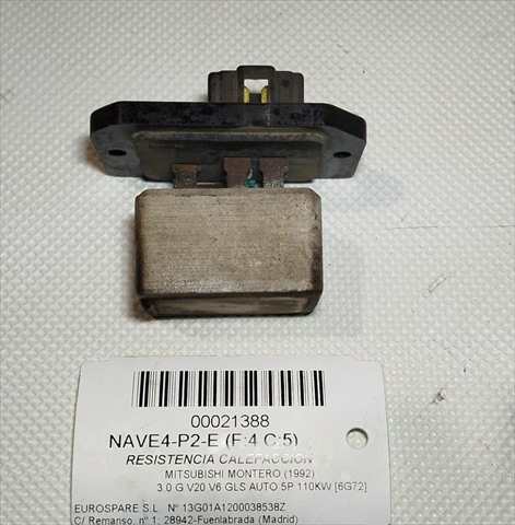 Foto 3ª: Calefacción Mitsubishi Montero 3.0 G V20 V6 GLS AUTO 5P [6G72] (1992)