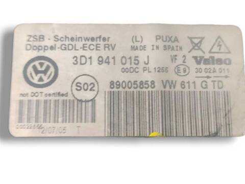 Foto 3ª: Piloto Delantero Izquierdo Volkswagen Phaeton 5.0 V10 TDI 4MOTION (2002)