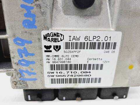Foto 2ª: Centralita Motor ECU Peugeot 307 XR CLIM PLUS 88CV 65KW [KFU] (2005)
