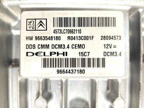 Foto 3ª: Centralita Motor ECU Peugeot 407 2.0 16V HDI CAT RHR - DW10BTED4) 136CV (2004)