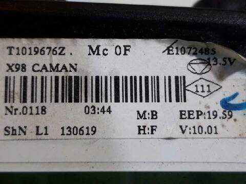 Foto 3ª: Mando Calefacción A. A. Renault Clio AUTHENTIQUE 73CV 54KW [D4F D7] (2013)