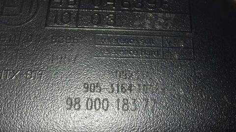 Foto 3ª: Retrovisor Interior Peugeot 308 GTI 272CV 200KW [5G05] (2016)