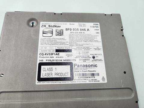 Foto 3ª: Sistema GPS Seat Leon I-TECH 105CV 77KW [CLHA] (2014)