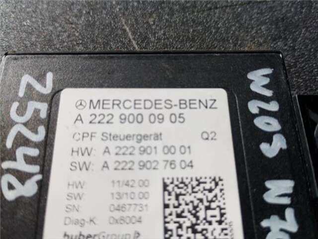 Foto 3ª: Centralita Motor ECU Mercedes Clase C 160 2.1 C 220 D (205.304) [2.1 LTR. - 125 KW CDI CAT] [651.921]