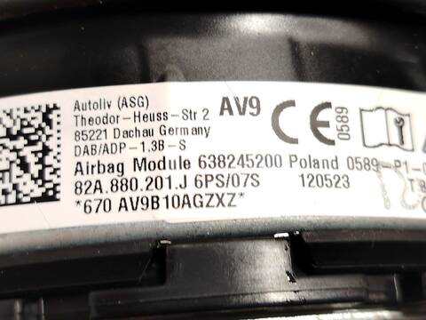 Foto 3ª: Kit Airbag Audi A1 30 TFSI 110CV 81KW [DLAA] (2023)