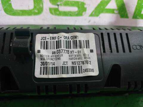 Foto 3ª: Pantalla Multifuncion Citroen C3 EXCLUSIVE 68CV 50KW [8HZDV4TD] (2014)