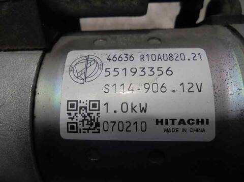 Foto 3ª: Motor de Arranque Fiat Bravo 1.4 16V ACTIVE 90CV 66KW [192B2000] (2007)