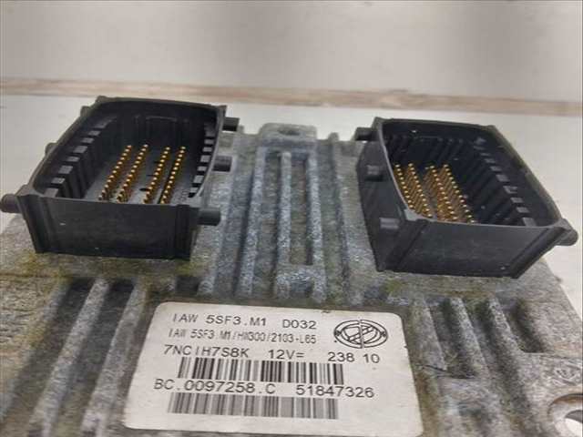 Foto 3ª: Centralita Motor ECU Fiat Punto 1.2 8V ACTIVE 01.2007 ) 65CV (2005)