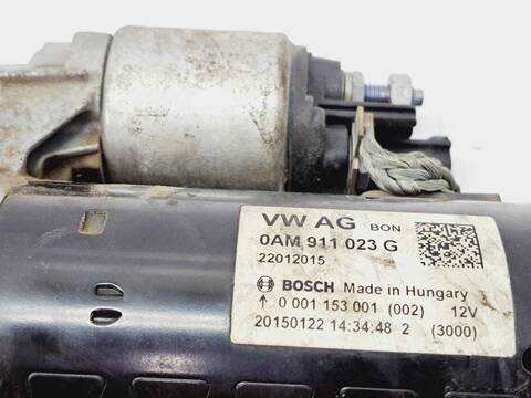 Foto 2ª: Motor de Arranque Volkswagen Touran 1.6 TDI DPF 105CV 77KW [CAY] (2015)
