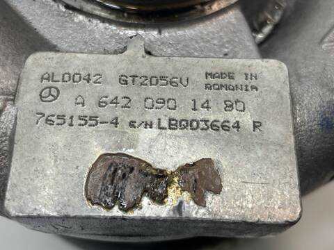 Foto 2ª: Turbocompresor Mercedes Clase ML 230 642940 (2005)