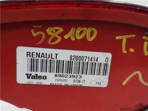 Foto 3ª: Piloto Trasero Derecho Renault Clio 1.5 BASE AUTHENTIQUE 65CV 48KW [D/K9K A7] (2003)